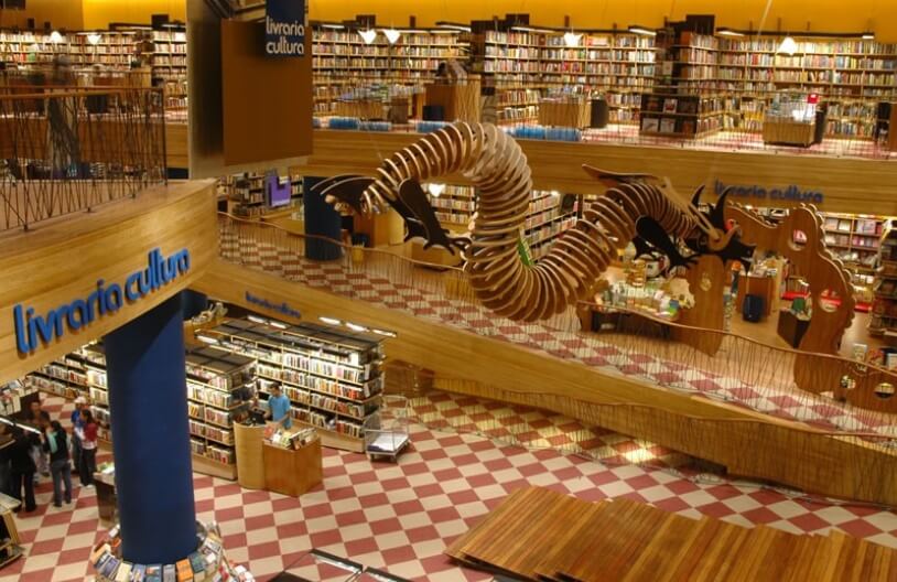 20 najlepših biblioteka na svetu Livraria-sao-p